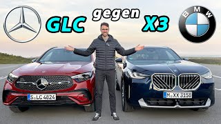 BMW X3 gegen Mercedes GLC Vergleichstest Wer hat das beste SUV [upl. by Malloy]