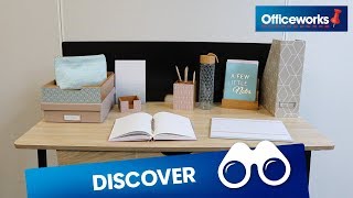 Discover the range of natural Otto Desk Accessories at Officeworks [upl. by Browning]