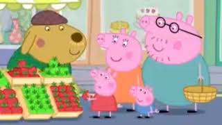 Peppa pig foxs shopping friends fresh comment [upl. by Aikit]