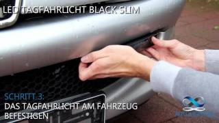 LED Tagfahrlicht Black Slim von AutoLight24 [upl. by Karlin201]