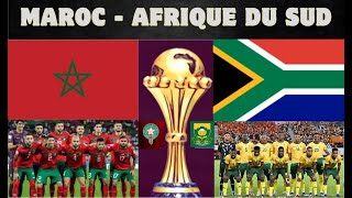 MAROC  AFRIQUE DU SUD 18EME DE FINAL  CAN 2024 LE MAROC DOIT PASSER LOBSTACLE SUD AFRICAINS [upl. by Cardwell]