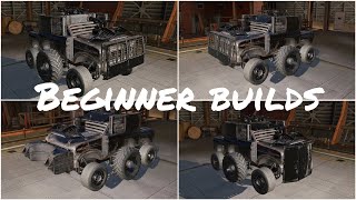 Crossout Mobile Best Beginner Build Ideas [upl. by Ahsuas]