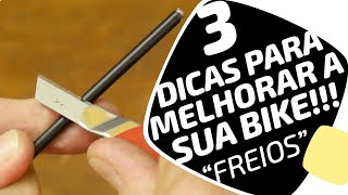 3 dicas para melhorar a bike Freios a disco Pedaleria [upl. by Lesig]