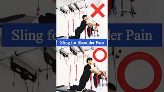 Shoulder Sling Exercise Shoulder Impingement Syndrome [upl. by Buna]