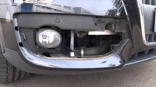 Audi Q3 Nebelscheinwerfer ausbauen und tauschen replace fog light [upl. by Ejrog685]