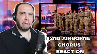 82nd Airborne Chorus Full Performance  Americas Got Talent 2023 Auditions  TEACHER PAUL REACTS [upl. by Diann]