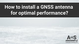 How to install a GPSGNSS RTK antenna for better performance [upl. by Parks]