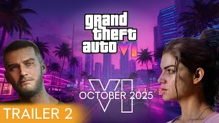 Grand Theft Auto VI Trailer 2 [upl. by Bartley859]