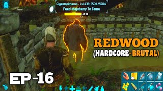 Ark Mobile  Castoroides  Beaver Dam Farm  Alpha Carno Hunting  Gigantopithecus Taming  Ep  16 [upl. by Aryn494]