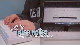 how i take neat amp effective notes digitally [upl. by Drawoh]