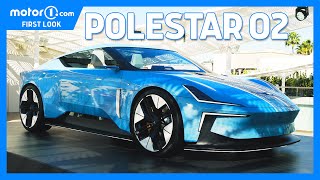 Polestar 02 Concept First Look UpClose Details [upl. by Yenots]