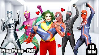 JOKER Kidnaps Spider Girl to Be His Bride  JOKERs Love Story  Action Real Life [upl. by Namad]