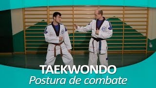 TAEKWONDO 3 Postura de combate [upl. by Miarhpe]