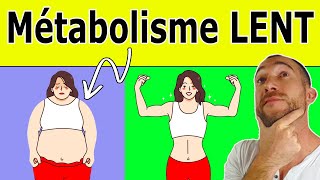 MÉTABOLISME LENT  Les 3 Meilleures Façon de BOOSTER Son Métabolisme [upl. by Ientruoc124]