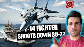 How F14s Shot Down Libyan Su22s [upl. by Ahsekram]