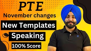 PTE speaking new templates old templates working or not 4th November Changes  Gurwinder Sir [upl. by Ziom]