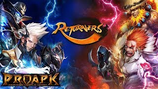 Returners Gameplay Android  iOS by NEXON ENGLISH [upl. by Halsted]