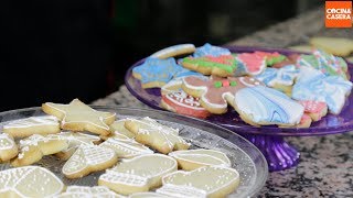 Galletas de Mantequilla Fácil y Rápidas Decoradas [upl. by Kirenoj]