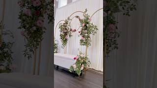 DIY Floral Wedding Stand [upl. by Nodgnal247]