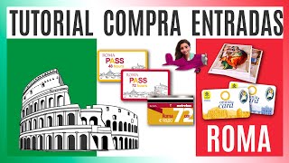 TUTORIAL COMPRAR ENTRADAS EN ROMA roma viajes tutorial [upl. by Druce547]