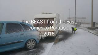 Portrush  The BEAST from the East comes to Portrush 2018 [upl. by Anselme]