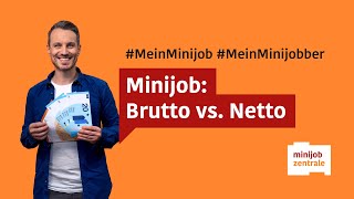 Minijob So viel Netto bleibt vom Brutto [upl. by Collins]