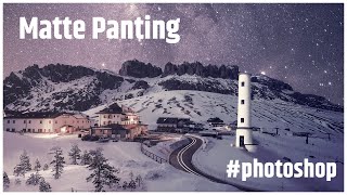 How To make matte Painting step by step photoshop [upl. by Brenden]