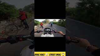 Ns200 vs R15v3 VsN250 Drag Race😱🥵📈 automobile zx10rvsninja1000 motovlog z900puresound motocycle [upl. by Ativahs]