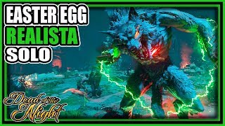 EASTER EGG REALISTA SOLO FAIL DEAD OF THE NIGHT BLACK OPS 4 ZOMBIES [upl. by Assirialc]