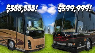 Newell Coach For 355555 vs Prevost Featherlite For 399999 [upl. by Yonit]