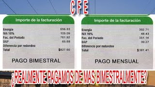 CONOCE PORQUE PAGAMOS DE MAS A LA CFE Comision Federal de Electricidad [upl. by Eedolem689]