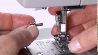 Singer Buttonholer Sewing Machine Attachment  Demonstration Simanco no 160506 [upl. by Yecram80]