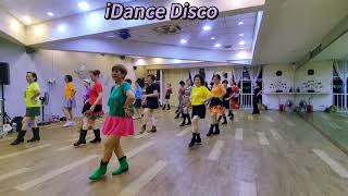 iDANCE DISCO LINE DANCE [upl. by Lacym]