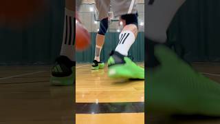 BALL HANDLING in AE 1 LOW LUCID LIME ADIDAS BASKETBALL ANTHONY EDWARDS 💚🐾 HOOPER BALLISLIFE [upl. by Delanie]