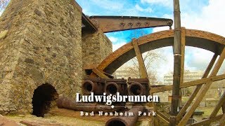 Ludwigsbrunnen  Bad Nauheim Park ⚙️🔴😊 hessen [upl. by Hsan]