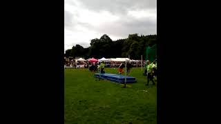 The Mens High Jump at the Aberlour Highland Games 2024 aberlourhighlandgames [upl. by Woodsum]