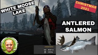 Fishing Planet White Moose Lake Antlered Salmon Christmas Mission [upl. by Winonah204]