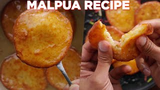 How To Make Perfect Malpua Recipe [upl. by Dorion967]