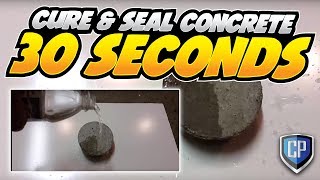 Cure amp Seal Concrete in 30 Seconds [upl. by Dewar358]