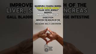 Manipura Chakra Mudra  quotSolar Plexus Mudraquot  quotFilled with Jewelsquot  Hand Gesture [upl. by Pape643]