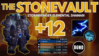 The Stonevault 12  Stormbringer Elemental Shaman  TWW 1102 Season 1 Week 2 [upl. by Llahsram]