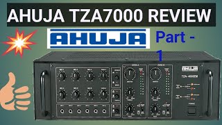 AHUJA  AHUJA TZA7000  AHUJA AMPLIFIER [upl. by Laucsap668]