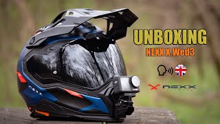 Unboxing the new Nexx XWed 3 helmet  BikerFunShopro [upl. by Hoenack]