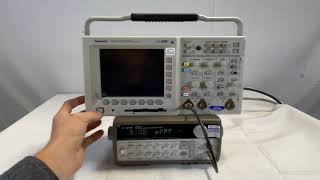 Tektronix TDS 3012 Digital Phosphor Oscilloscope A 68944 [upl. by Garvey164]