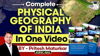 Best Video to Understand Physical Geography of India  UPSC GS1 amp Geography Optional [upl. by Recha]