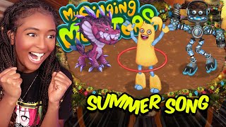 SummerSong is HERE bringing Hoola and Clubbox  My Singing Monster 28 [upl. by Llener333]