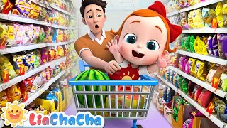 Safety at the Market  EP76  Lets Go to the Market  LiaChaCha Kids Songs amp Nursery Rhymes [upl. by Toft610]