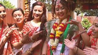 Very Nepalese wedding in London UK  Pooja and Smrit [upl. by Leon]