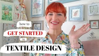 How to get started in textile and surface pattern design [upl. by Henrie]