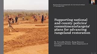 Restoring Kenyas Rangelands The Way Forward Session Two [upl. by Annelise]